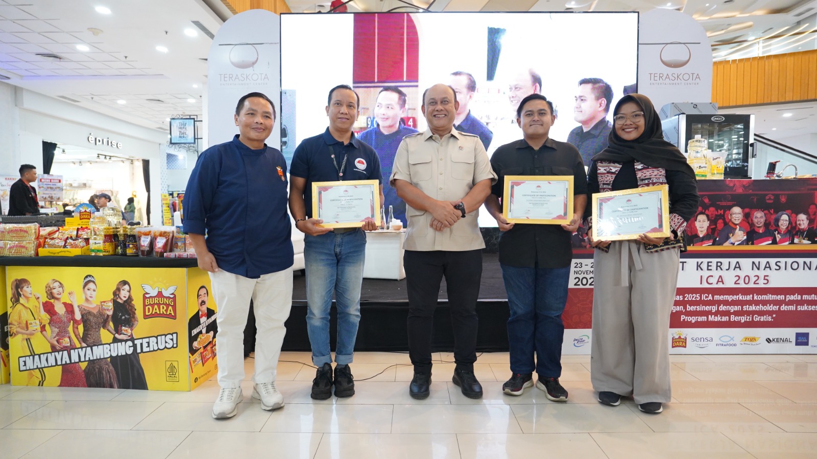 Mie Burung Dara Dan ICA Kawal Standar Gizi dan Keamanan Pangan Nasional