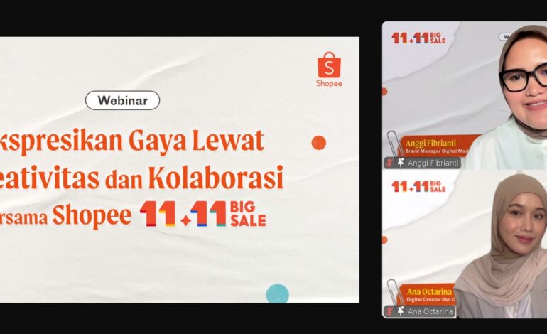 Ana Octarina dan Exit Official Bagikan Inspirasi Gaya Fashion Terbaik di Shopee 11.11 Big Sale