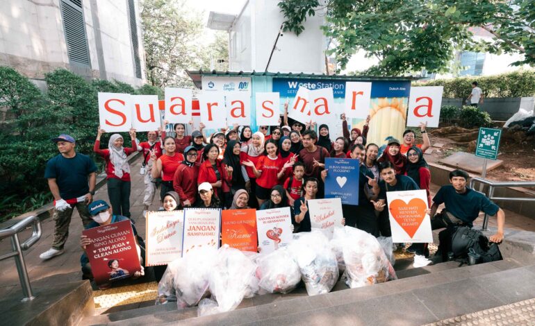 Road to Konser Suarasmara: Andien Ajak Publik Rawat Bumi Lewat Plogging