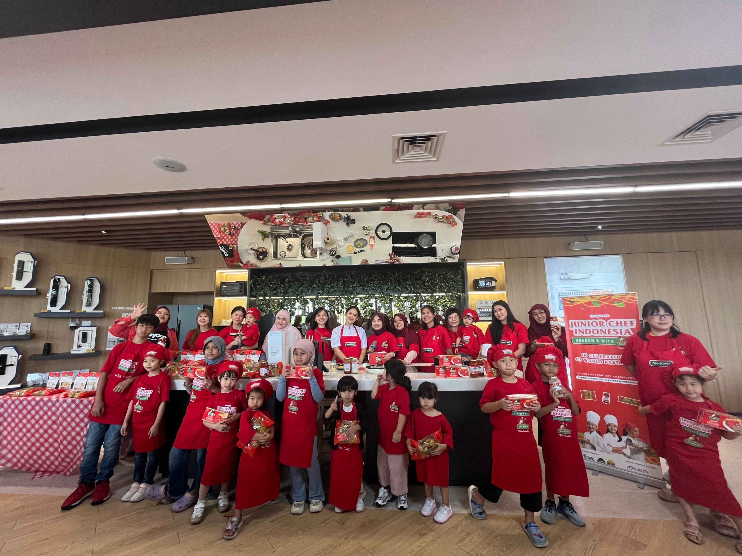 San Remo Gandeng Weyoco Junior Chef Indonesia Ajak Anak Indonesia Pilih Pasta Berkualitas di World Pasta Day 2025