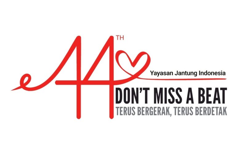 Yayasan Jantung Indonesia Kukuhkan 44 Tahun Dedikasi dengan Gerakan “Don’t Miss A Beat”