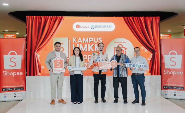 Satu Dekade Tumbuh Bersama UMKM, Shopee Hadirkan 10 Kelas Spesial Bersama Kementerian UMKM