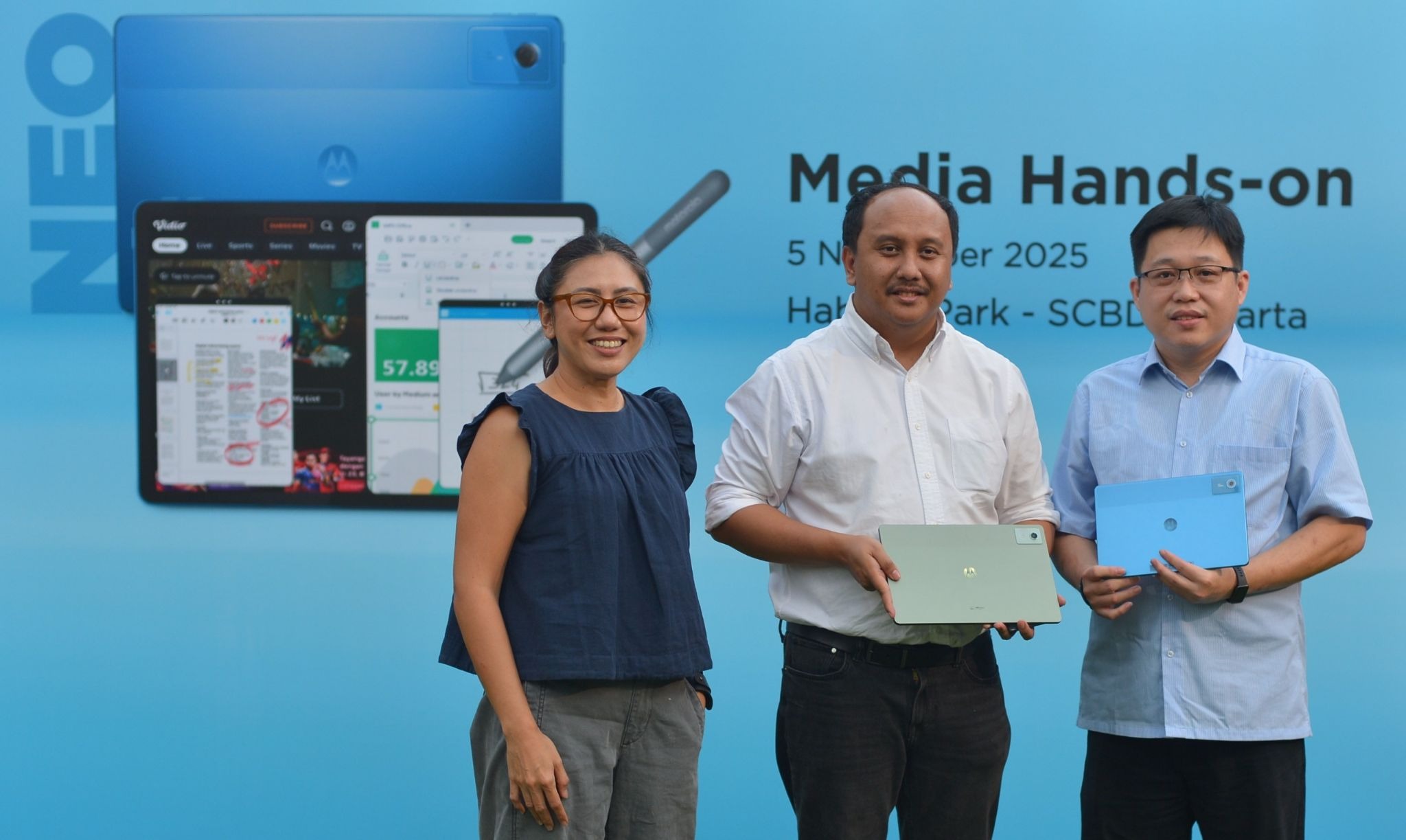 Dibandrol Dengan Harga Rp 2.869.000 Motorola Indonesia Luncurkan Moto Pad 60 Neo