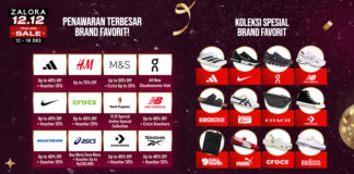 ZALORA 12.12 Year End Mega Sale Hadirkan Diskon Besar dan Penawaran Istimewa dari Jenama Lokal dan Global Ternama
