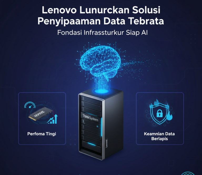 Lenovo Luncurkan Solusi Penyimpanan Data Terbaru: Fondasi Infrastruktur Siap AI