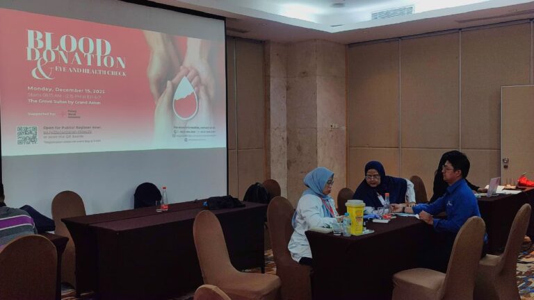Lewat Program CSR, The Grove Suites Jakarta Gelar Donor Darah