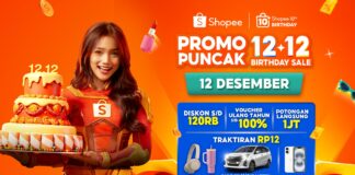 Shopee Rayakan 10 Tahun dan Hadirkan Puncak 12.12 Birthday Sale