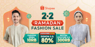 Shopee Hadirkan Kampanye 2.2 Ramadan Fashion Sale dengan Ragam Koleksi Fesyen Muslim Terkini