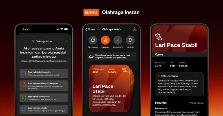 Hadirkan Rekomendasi Aktivitas Terpersonalisasi, Strava Rilis Fitur Baru Olahraga Instan