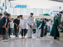 Gerakan Mesjid Bersih 2026 di 12 Provinsi Ajak Masyarakat #BerikanWaktuUntukKebaikan Bagi Marbot