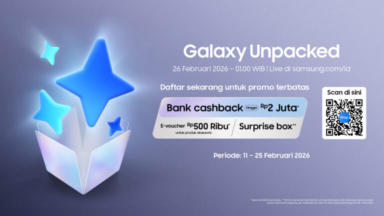 Galaxy Unpacked 2026 akan dilaksanakan pada tanggal 26 Februari 2026 pukul 01.00 WIB