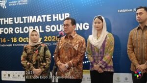 doorstop Menteri Budi Susanto