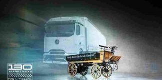 Rekonstruksi Truk Pertama di Dunia, Mercedes-Benz Trucks Merayakan “130 Years Trucks”