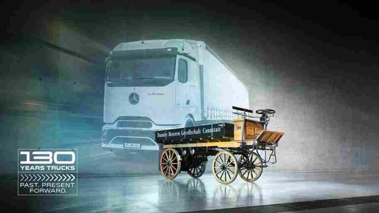 Rekonstruksi Truk Pertama di Dunia, Mercedes-Benz Trucks Merayakan “130 Years Trucks”