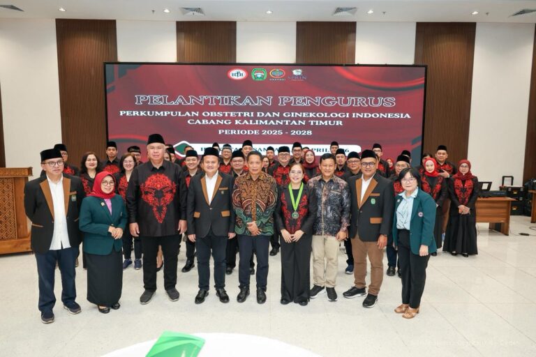 POGI Kaltim Resmi Dilantik di Nusantara, Dorong Sinergi Layanan Kesehatan Menuju Generasi Emas