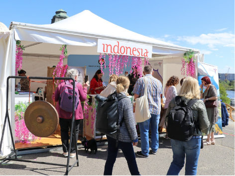 Promosi pariwisata berkelanjutan Indonesia oleh KBRI Warsawa di festival Piknik nad Odrą 2026