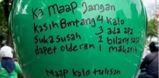 Perlindungan Pekerja Ojek Online, Potongan Aplikasi Kini Dibatasi 8 Persen ilustrasi ojol
