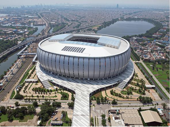 Dari San Siro, JIS disiapkan sebagai stadion multifungsi.