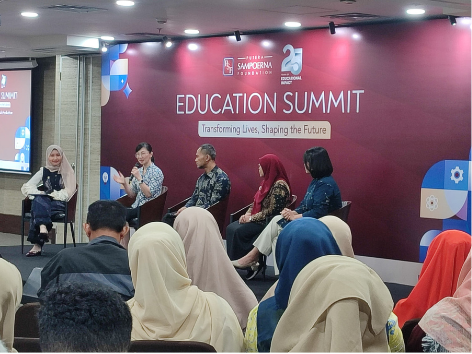 Pembicara PSF Education Summit menyoroti peran orangtua dalam pendidikan anak dan masa depan.