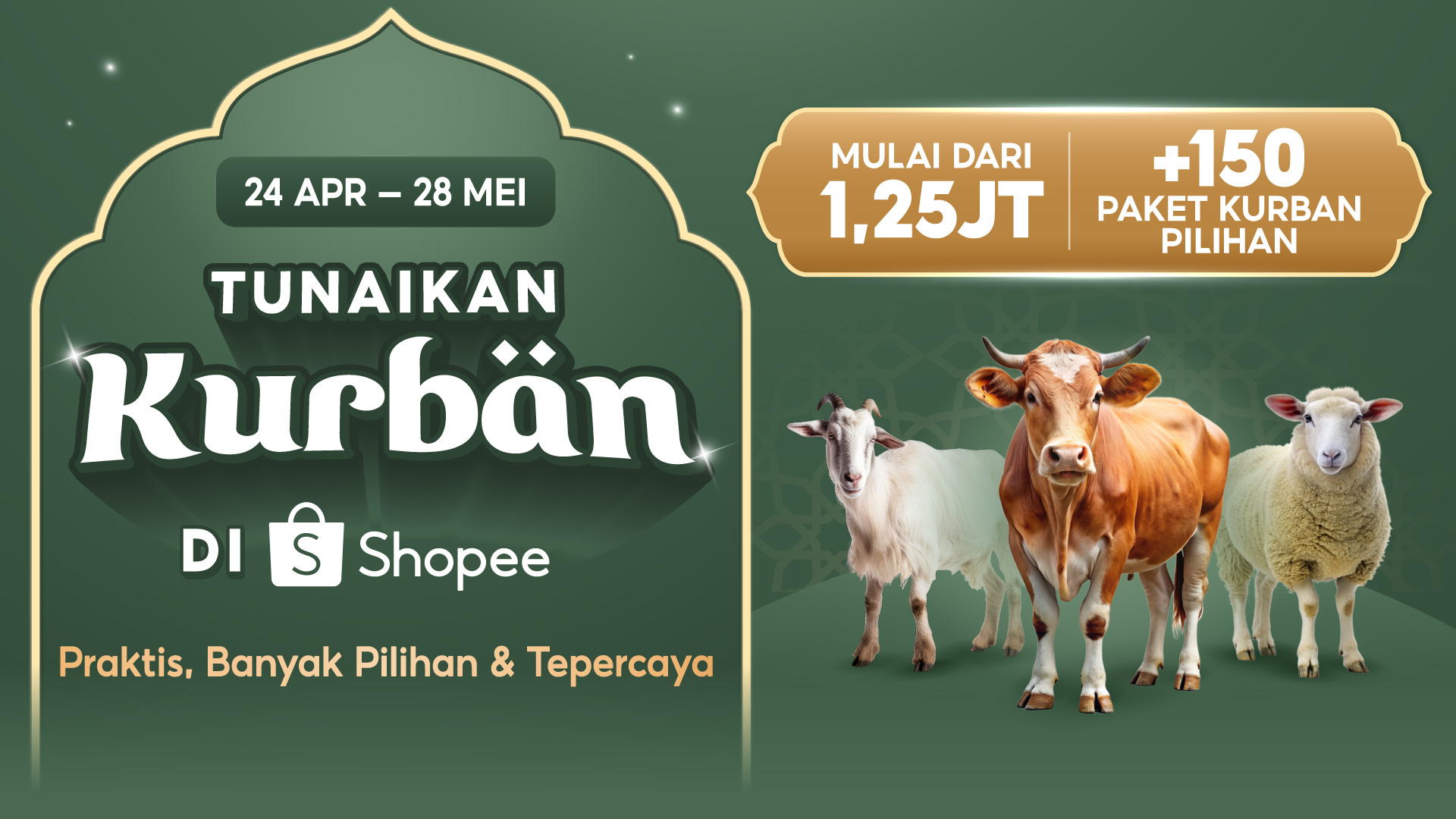 Shopee: Hadirkan Pengalaman Berkurban Yang Praktis, Banyak Pilihan & Tepercaya