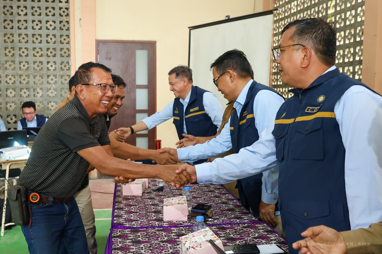 Otorita IKN Libatkan Warga dalam Penataan Drainase Koridor Sepaku