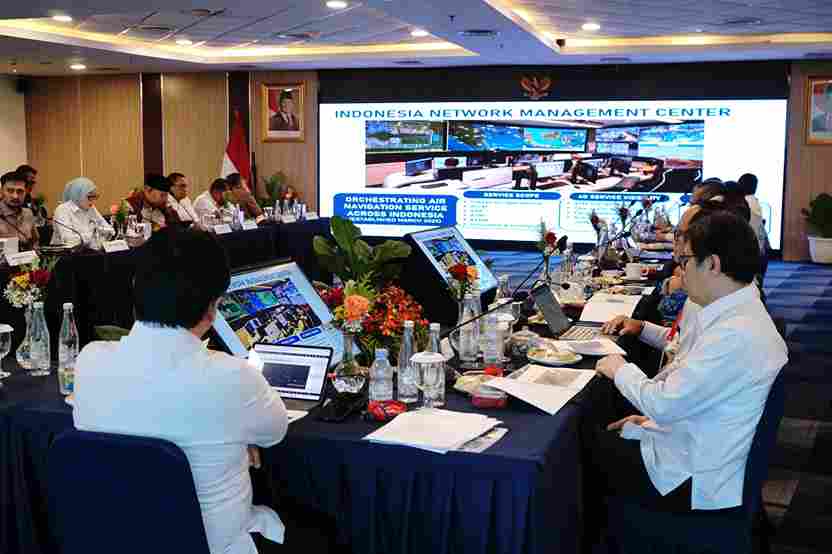 Kemenhub Pastikan Kesiapan Operasional Sistem Navigasi Penerbangan Nasional di New JATSC