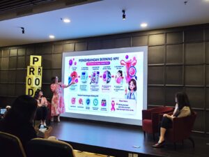 Peluncuran My HPV-Test turut diisi sesi Health Talk bersama pakar kesehatan.