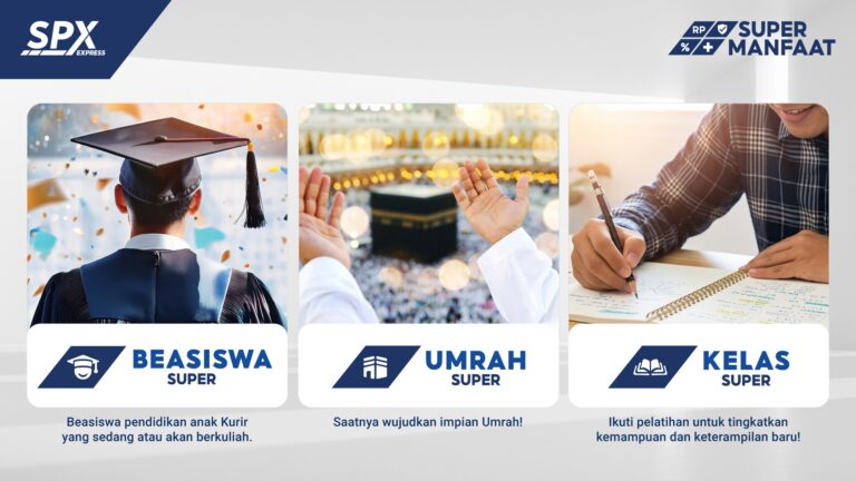 SPX Express Perkuat Dukungan untuk Apresiasi Kurir melalui Program Umrah dan Beasiswa Baru SPX Express Perkuat Dukungan untuk Apresiasi Kurir melalui Program Umrah dan Beasiswa Baru