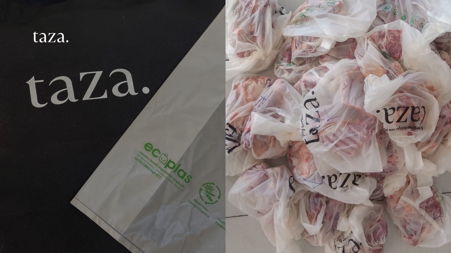 TAZA Wrapped with Purpose Gantikan 5.000 Kantong Plastik Dalam Distribusi Daging Iduladha