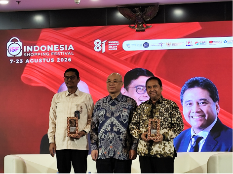 Konferensi pers peluncuran Indonesia Shopping Festival 2026 oleh APPBI dan Kementerian Perdagangan.