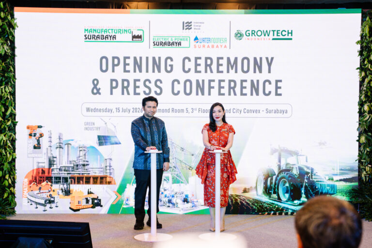 Pembukaan Indonesia Energy Week Surabaya 2026 di Grand City Convention Surabaya, 15 Juli 2026.