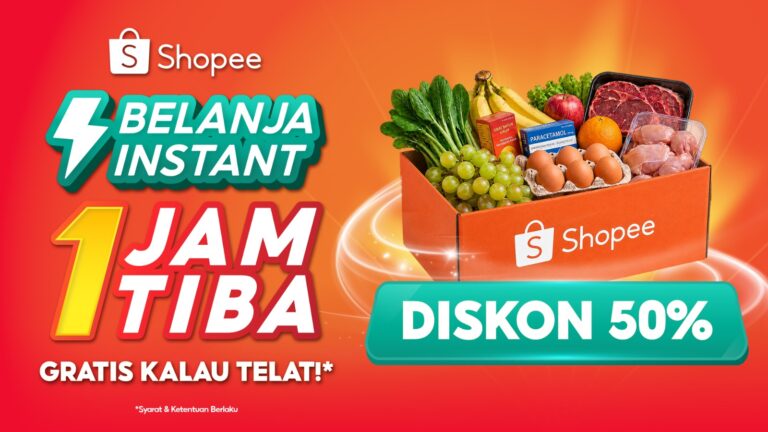 Shopee Luncurkan Belanja Instant 1 Jam Tiba untuk Penuhi Kebutuhan Harian Pengguna