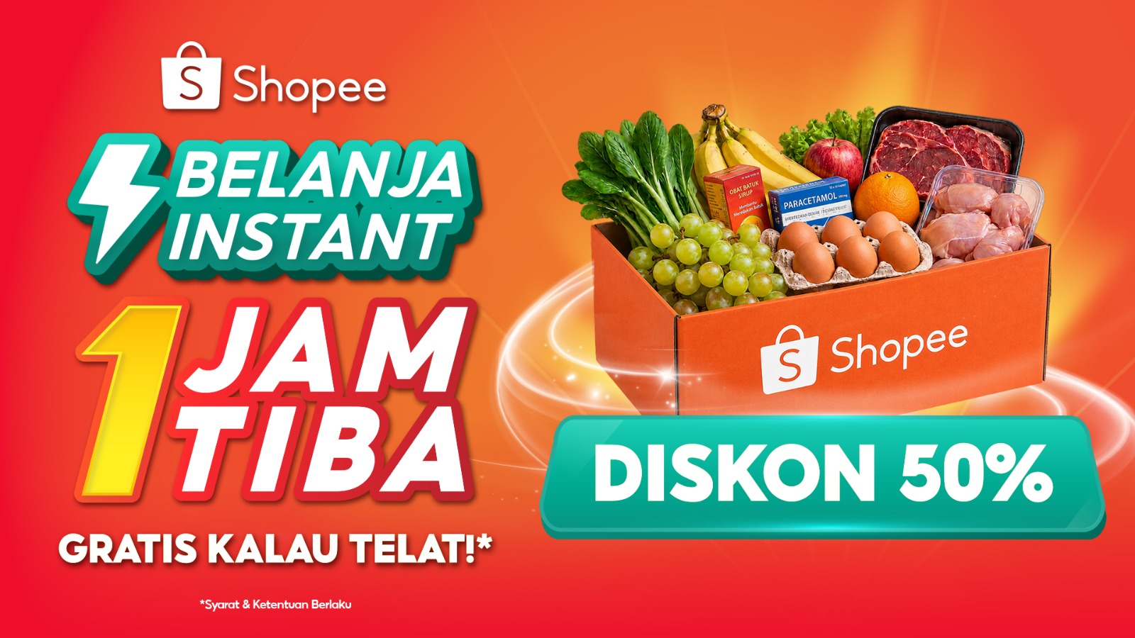 Shopee Luncurkan Belanja Instant 1 Jam Tiba untuk Penuhi Kebutuhan Harian Pengguna