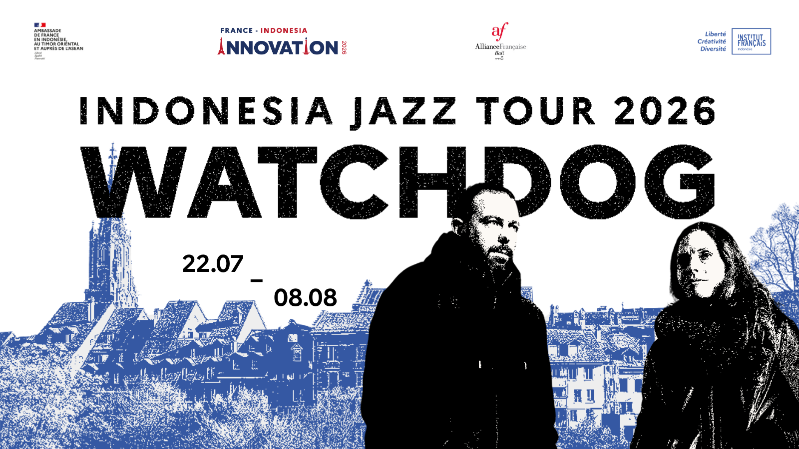 Pusat Kebudayaan Perancis-Indonesia Lanjutkan Kerjasama Melalui Tur Jazz Watchdog