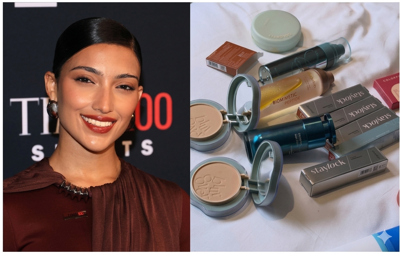Hadiri TIME100 Sports Gala, Amna Al Qubaisi Tampil Glamor Khas Arabian Bersama Wardah