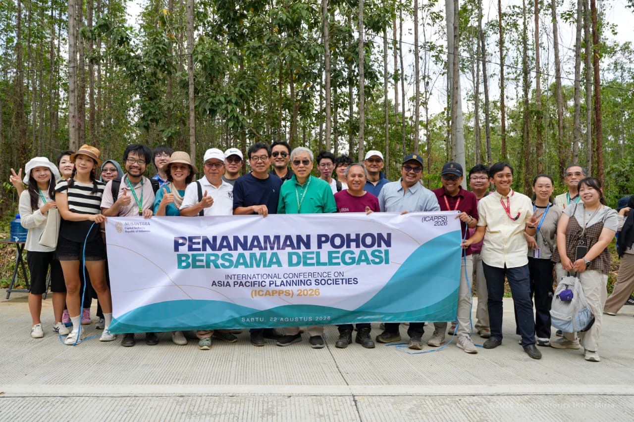 Mengunjungi IKN, 26 Negara ICAPPS 2026 Saling Tukar Gagasan & Bahas Perencanaan Kota Berkelanjutan