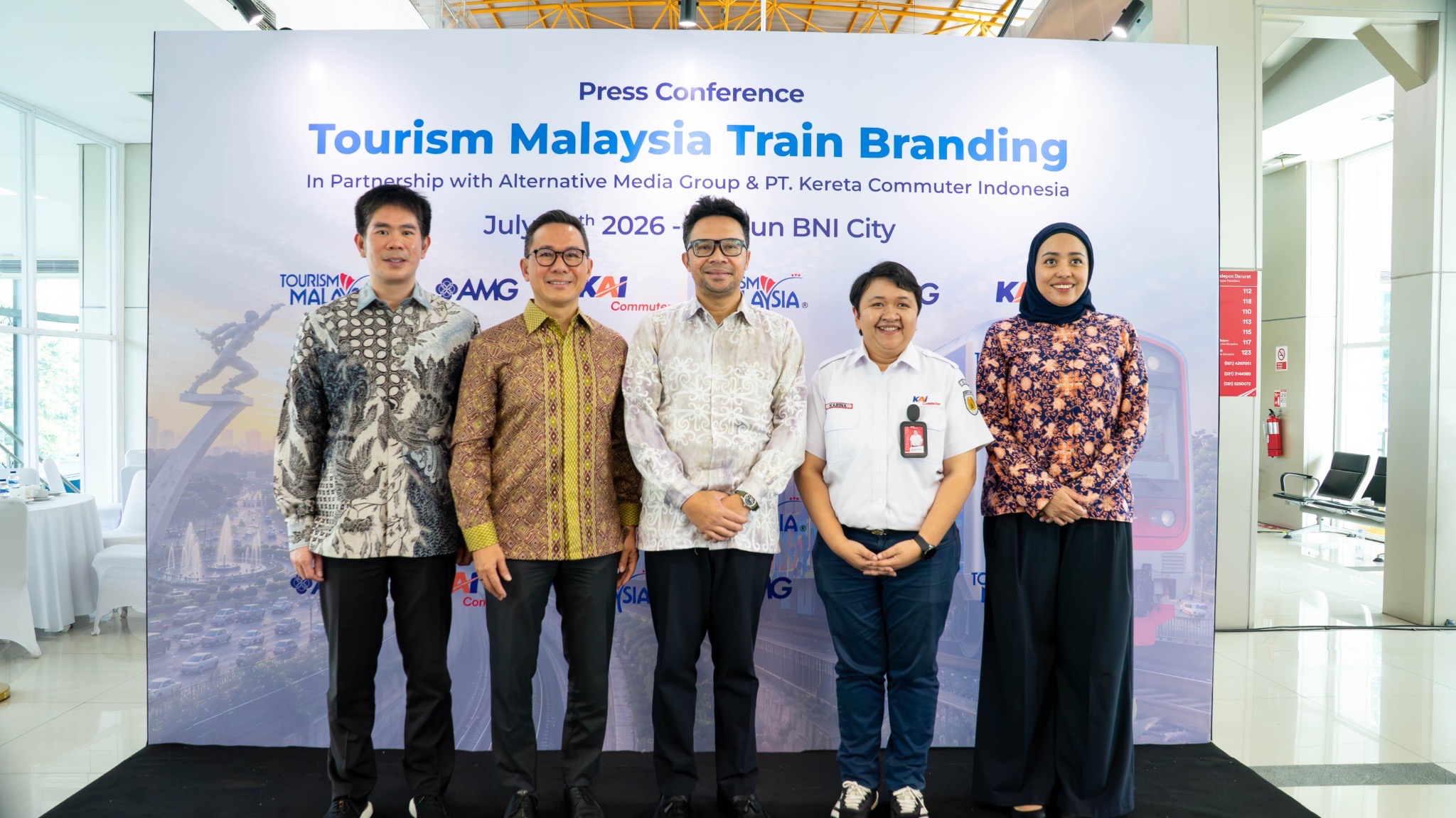Tourism Malaysia Luncurkan Kampanye Visit Malaysia 2026 melalui Jaringan KAI Commuter di Jabodetabek