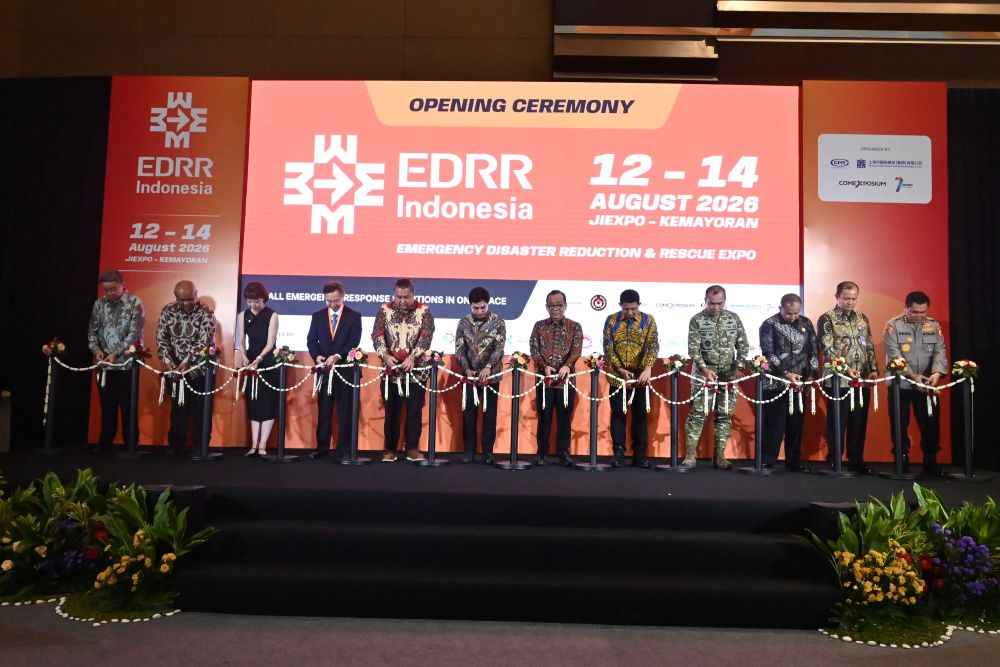 Emergency Disaster Reduction & Rescue (EDRR) Expo Indonesia, Resmi Dibuka Pada 12 Agustus 2026