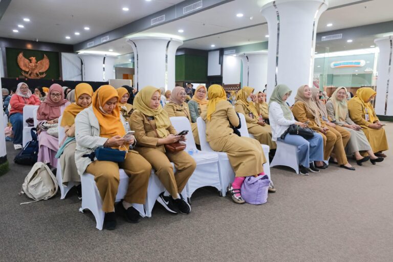 pelaksanaan vaksinasi HPV bagi ASN di Aula Ali Sadikin Balai Kota Jakarta.