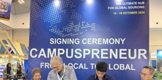 Pertama Kali di TEI, UKM Campuspreneur Catatkan Potensi Transaksi